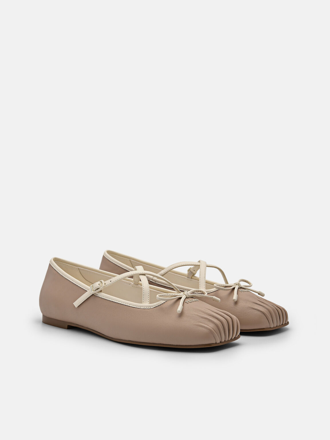 Flat Ballerina Kulit Nica, , hi-res