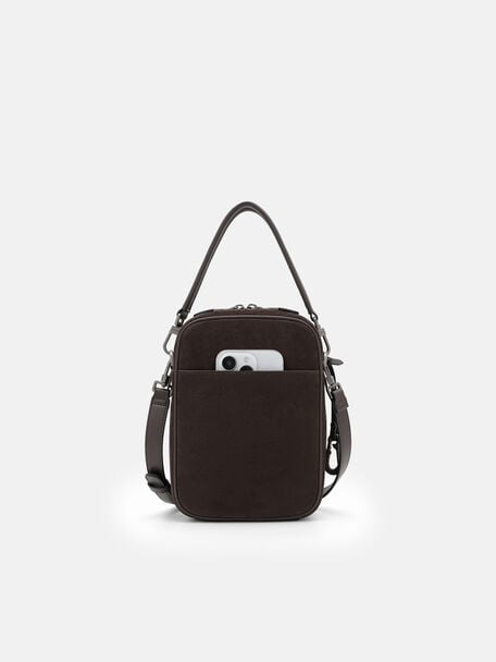 Patrice Leather Crossbody Bag, 
