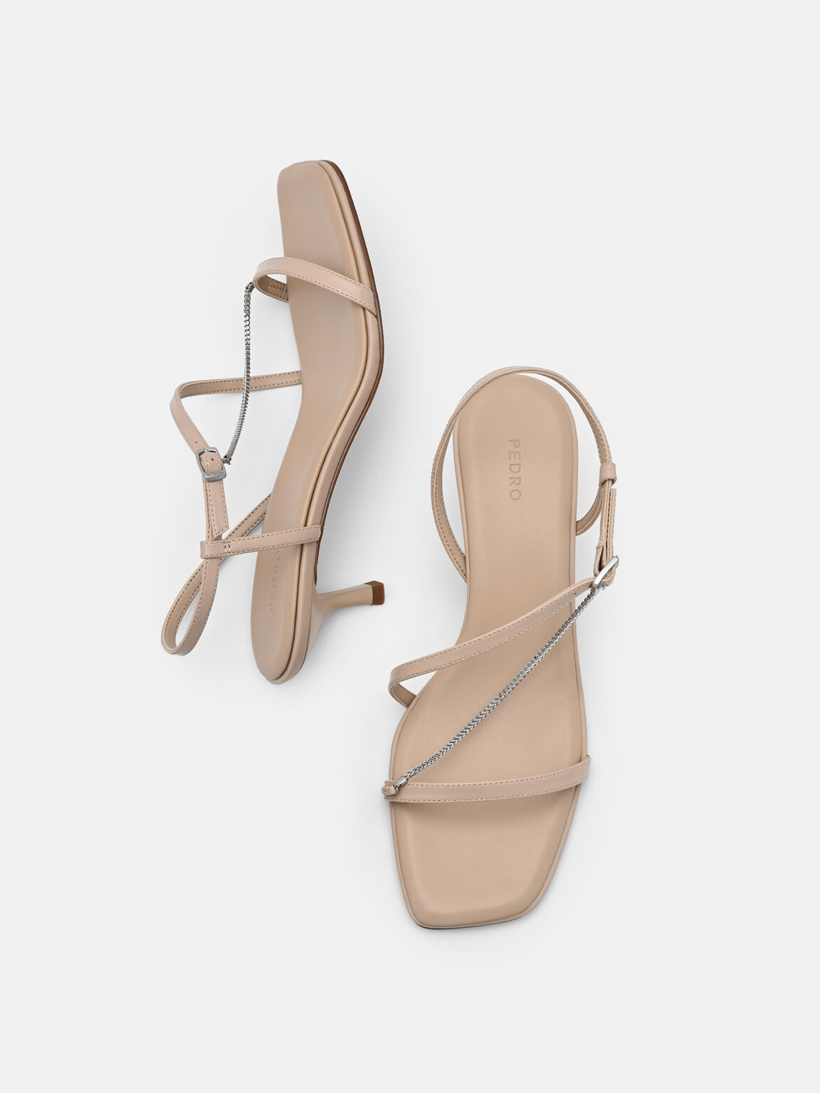 Marland Leather Heel Sandals, 