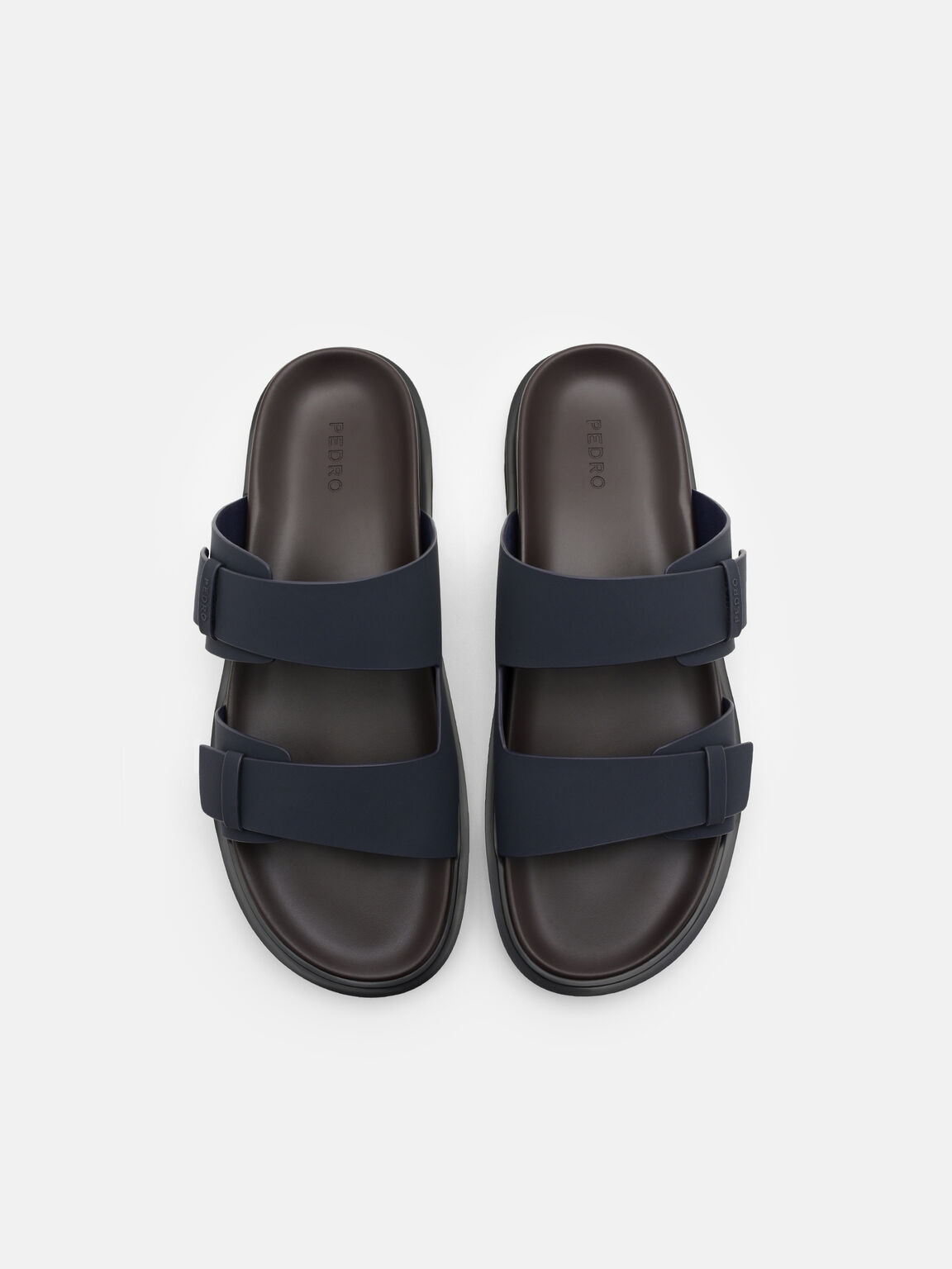 Band Slide Sandals, , hi-res