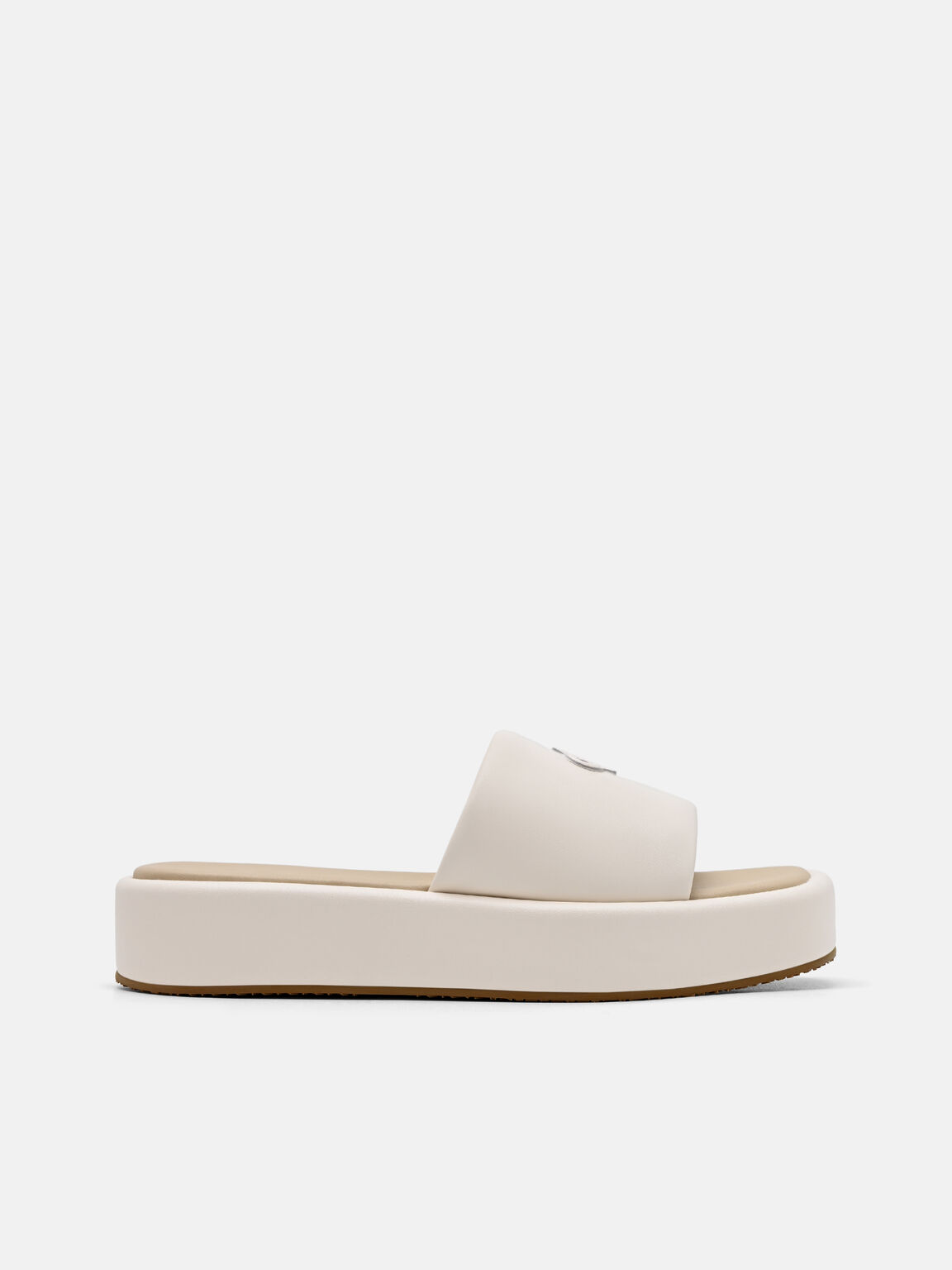 Leather Wedge Sandals, , hi-res