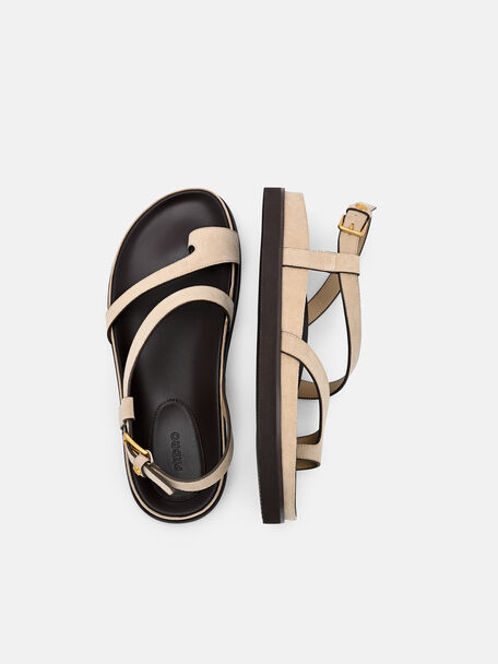 Sandal Bakcstrap Suede, , hi-res