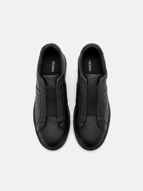 Leather Court Sneakers, , hi-res