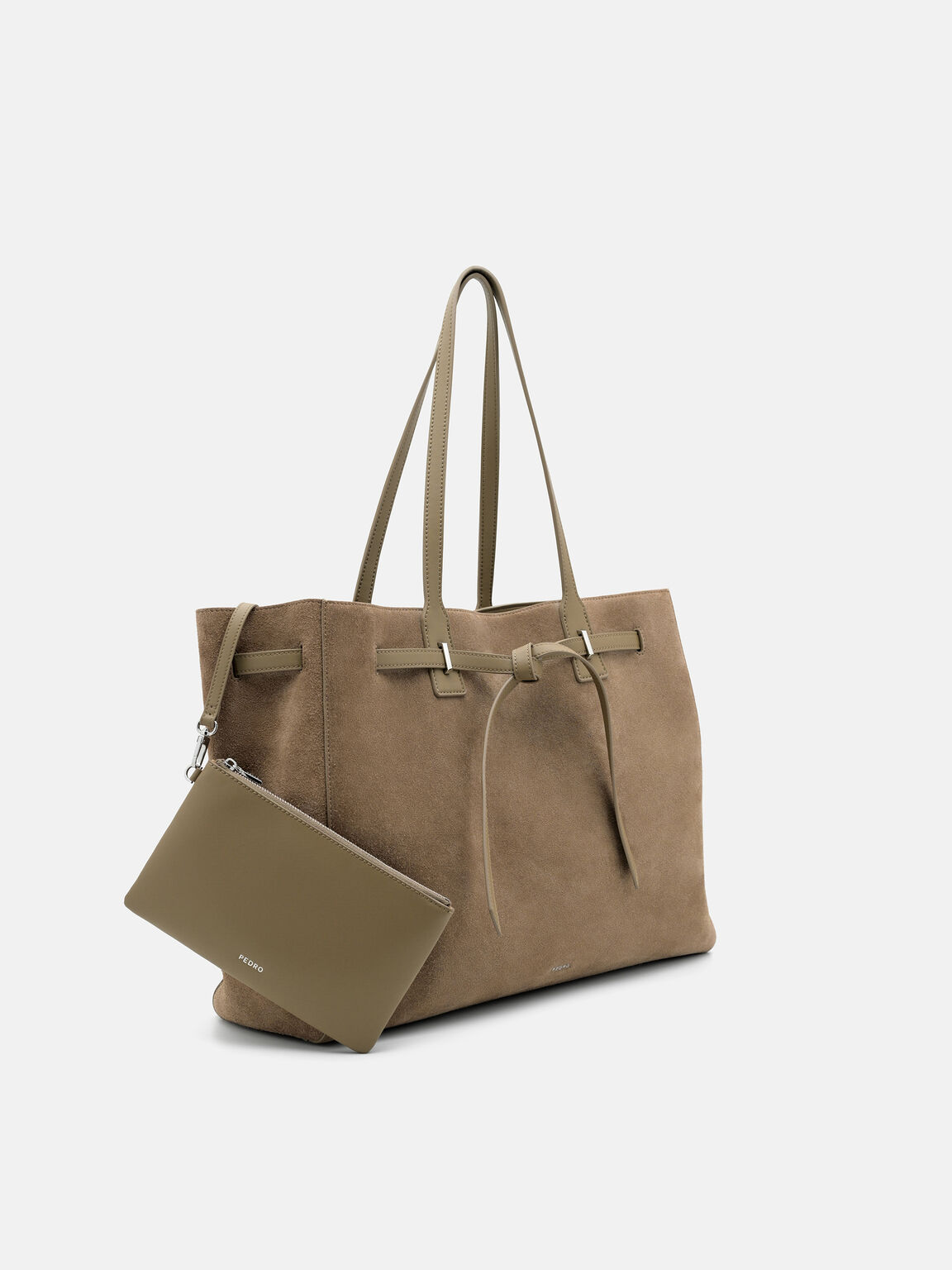 Tas Tote Suede Oversized Demi, 