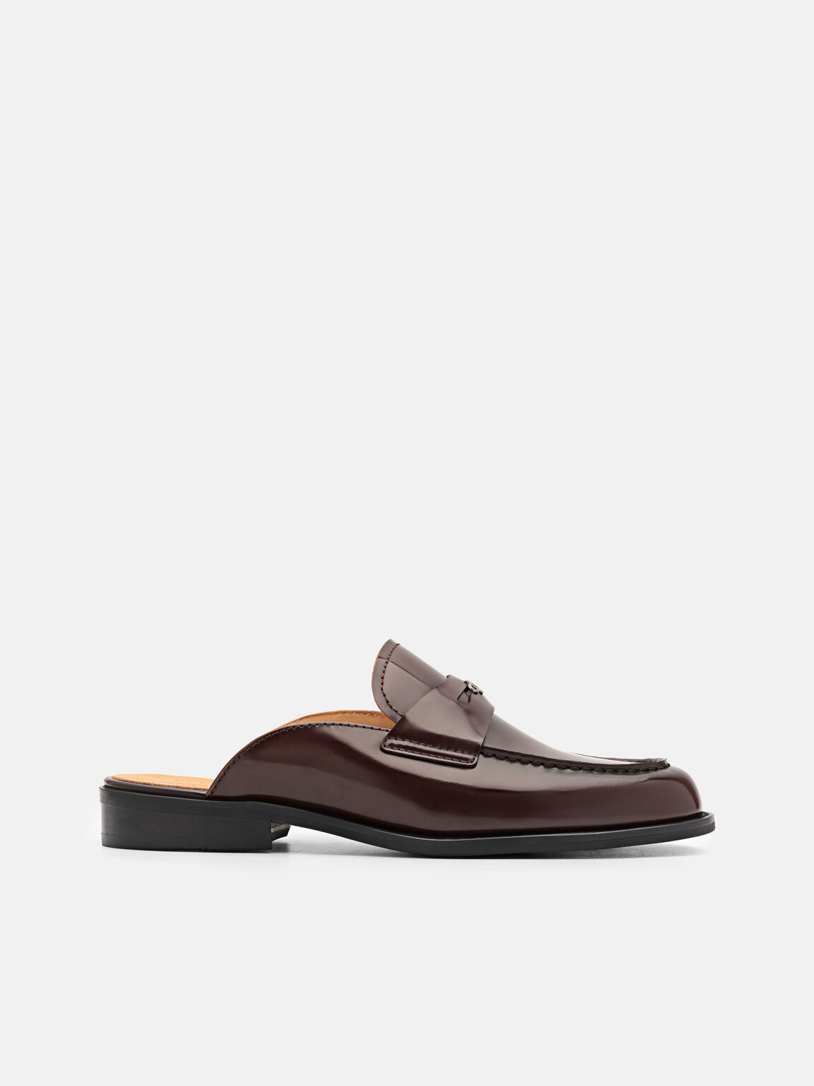Mackenzie Leather Mule Loafers, 