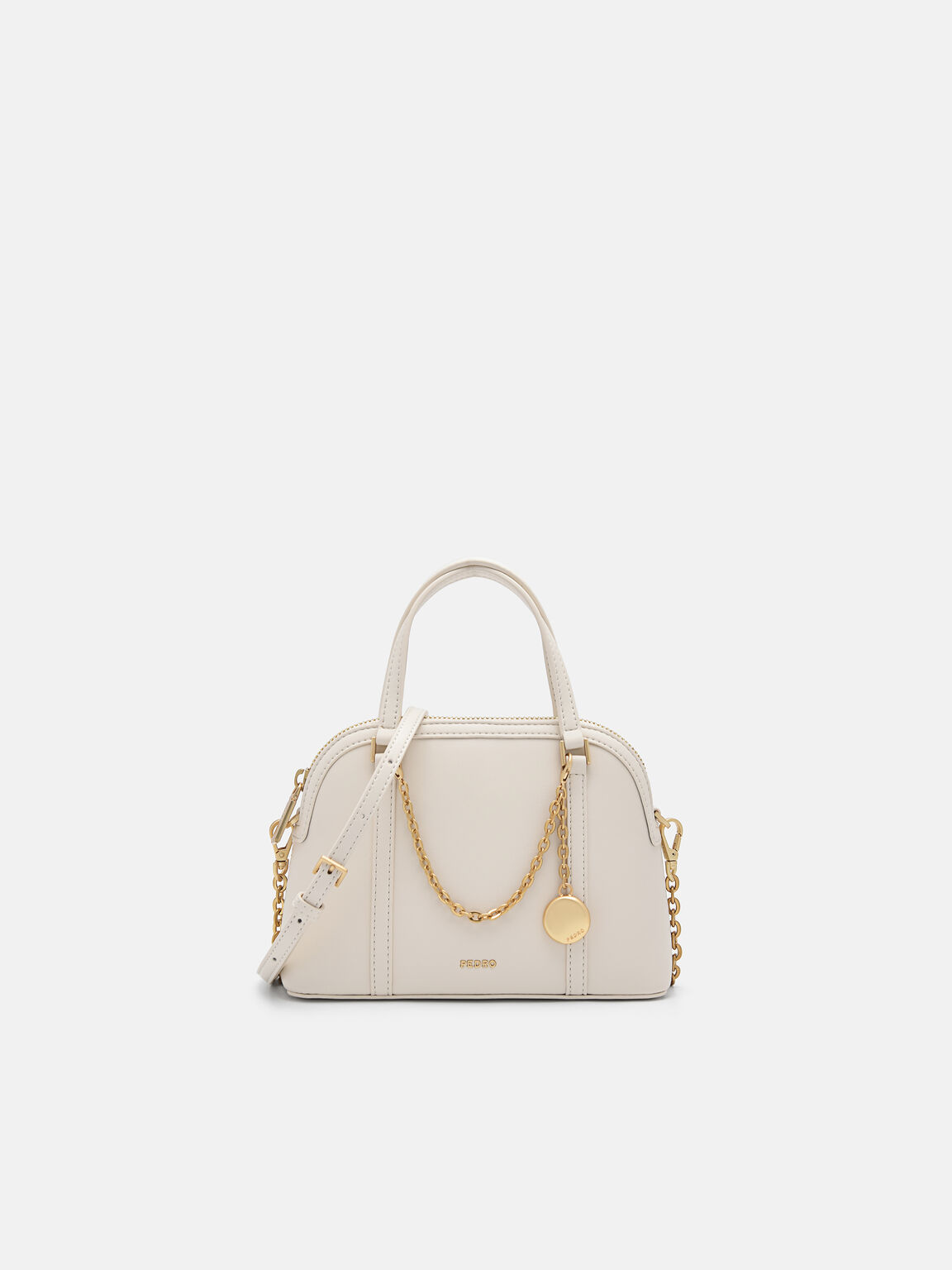 Lucia Mini Handbag, Chalk, hi-res