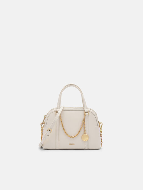 Lucia Mini Handbag, Chalk, hi-res