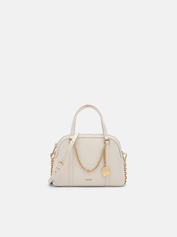 Lucia Mini Handbag, Chalk, hi-res
