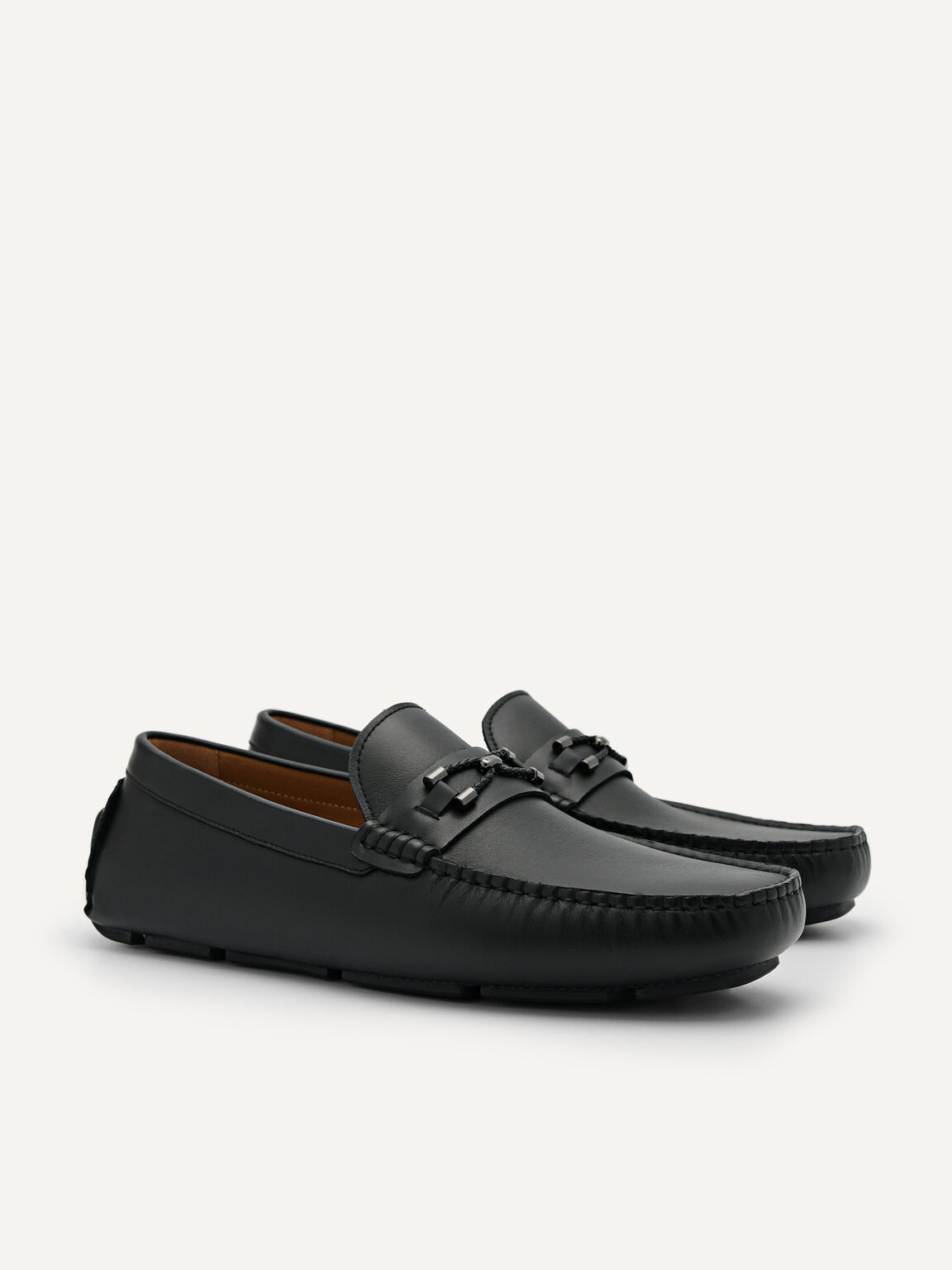 Leather Horsebit Driving Shoes, 