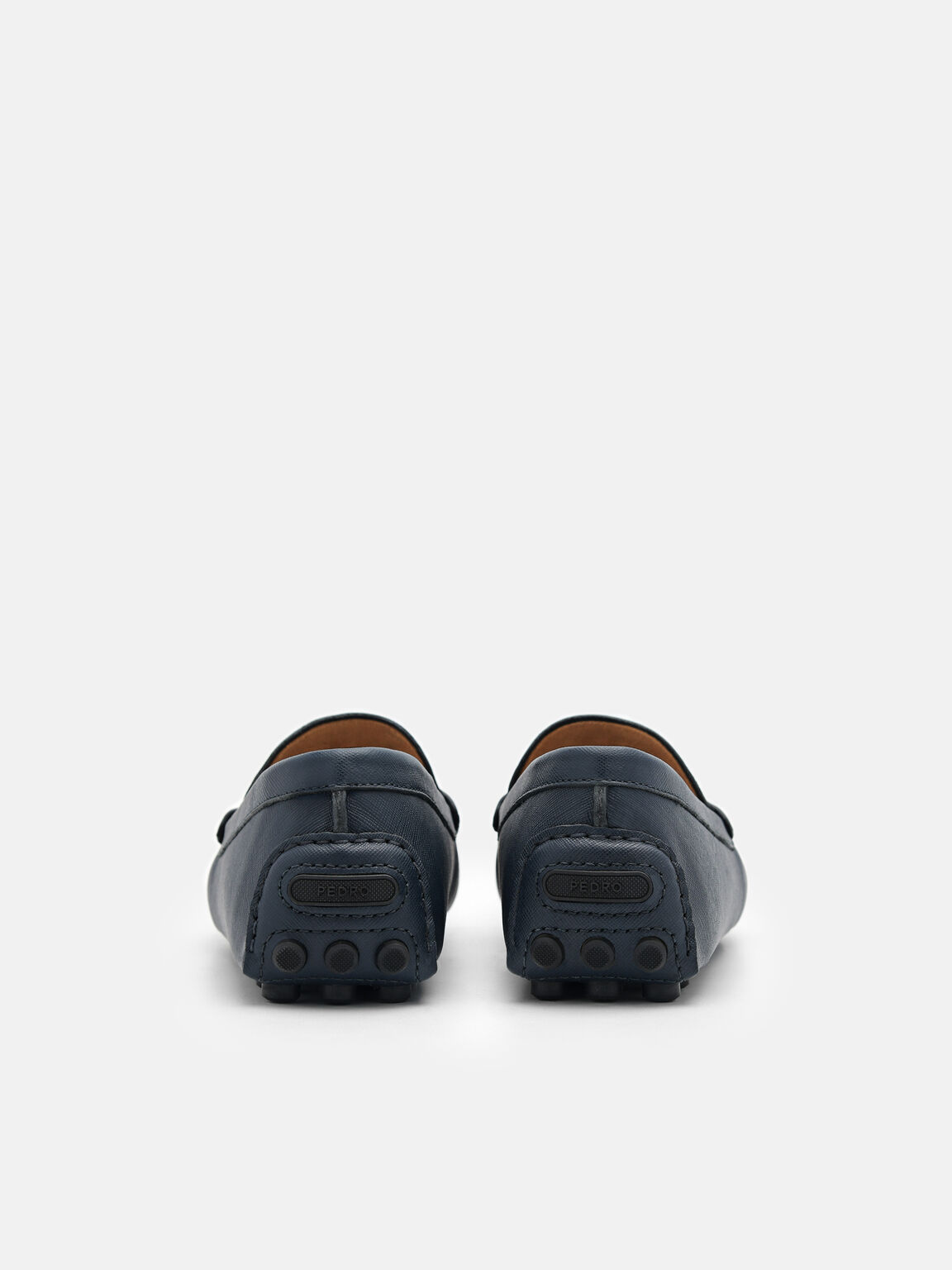 Sepatu Driving Kulit Embos, 