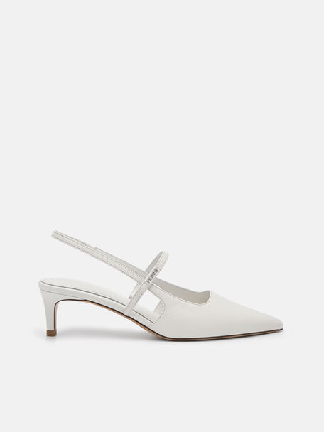 PEDRO Studio Amerie Leather Heel Pumps, 