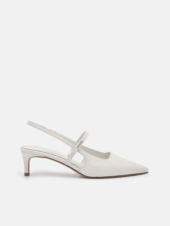 PEDRO Studio Amerie Leather Heel Pumps, 