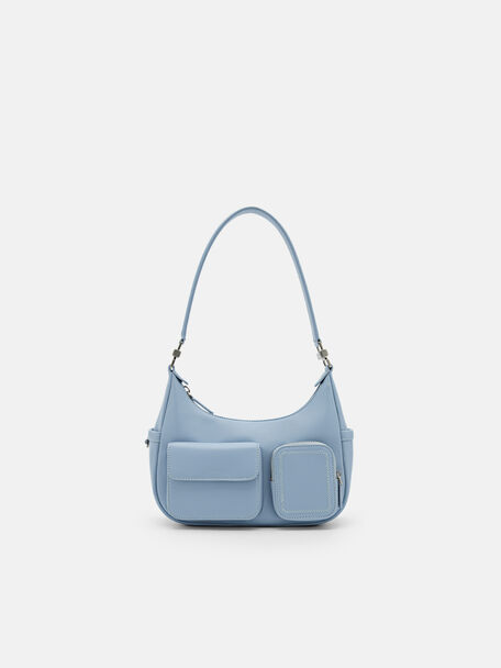 Ease Shoulder Bag, Slate Blue, hi-res