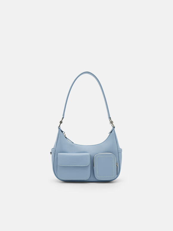 Ease Shoulder Bag, Slate Blue, hi-res
