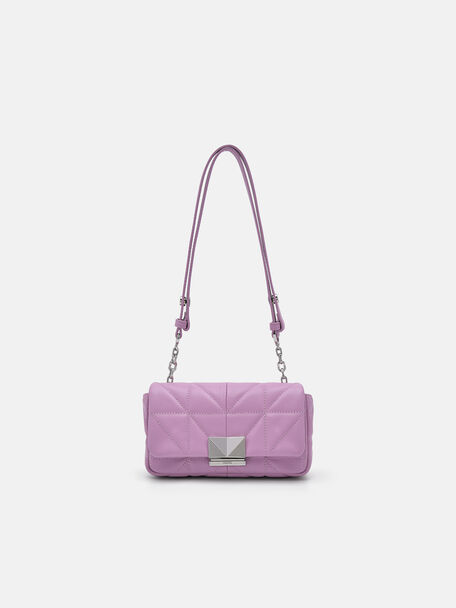 Tas Bahu Mini Kulit Pixel PEDRO Studio, , hi-res