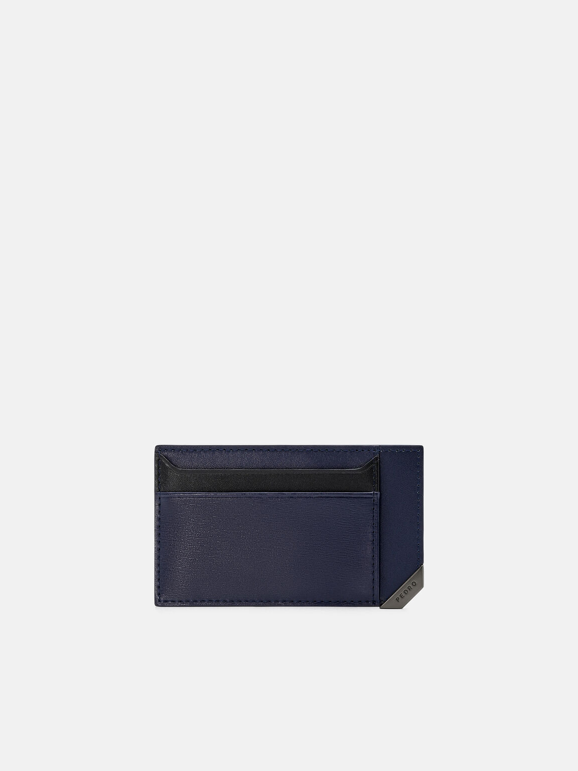 Embossed Leather Card Holder, , hi-res