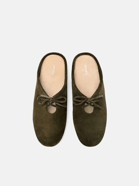Sandal Mules Suede Elise, , hi-res