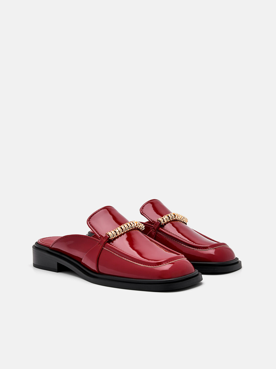 Mia Chain Mules, 