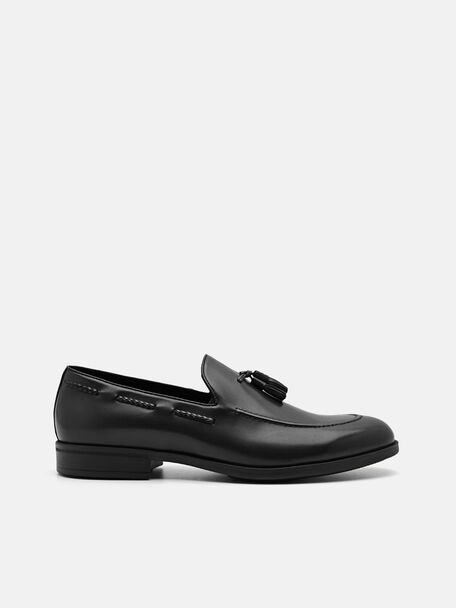 Monk Leather Loafers, , hi-res