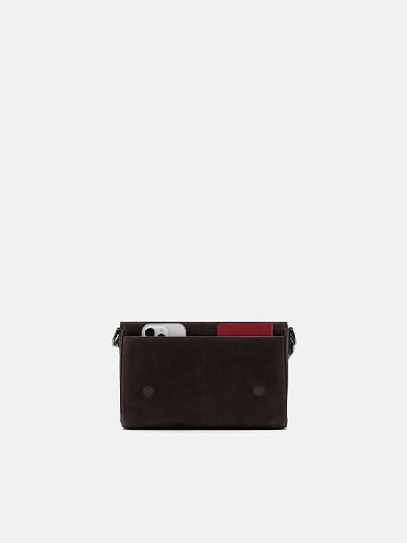 Patrice Leather Messenger Bag, 