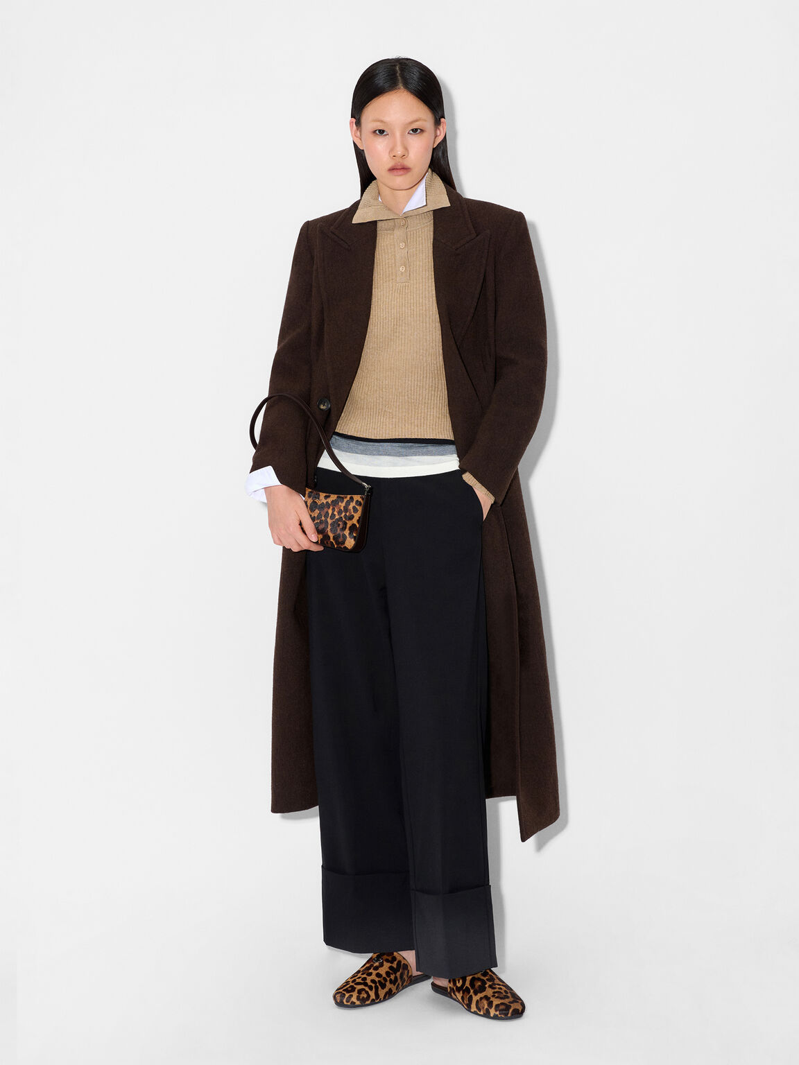 Jatte Calf Hair Pouch, , hi-res