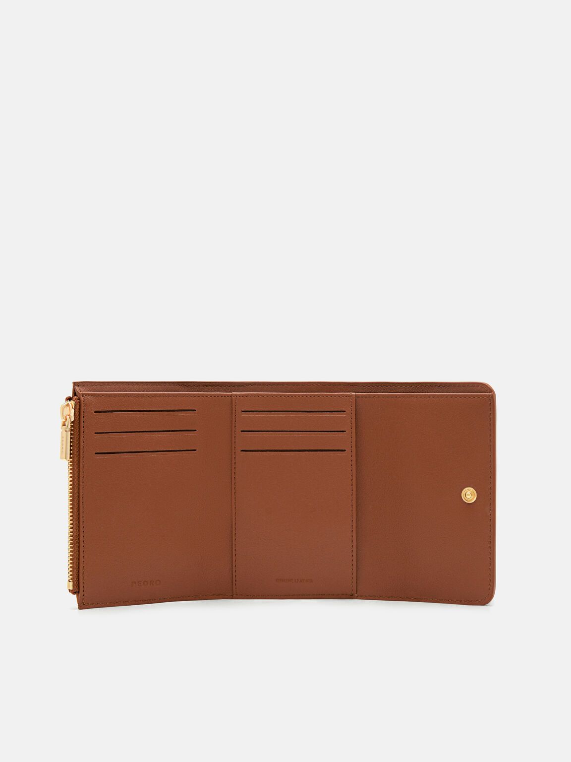 Leather Tri-Fold Wallet, 