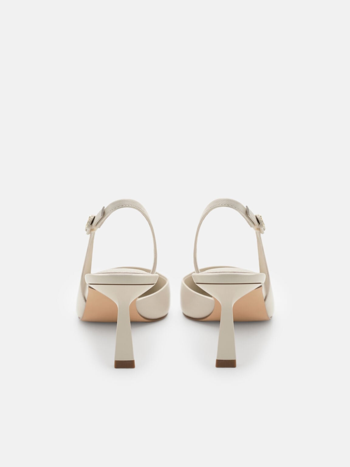 Isla Leather Slingback Heel Pumps, , hi-res