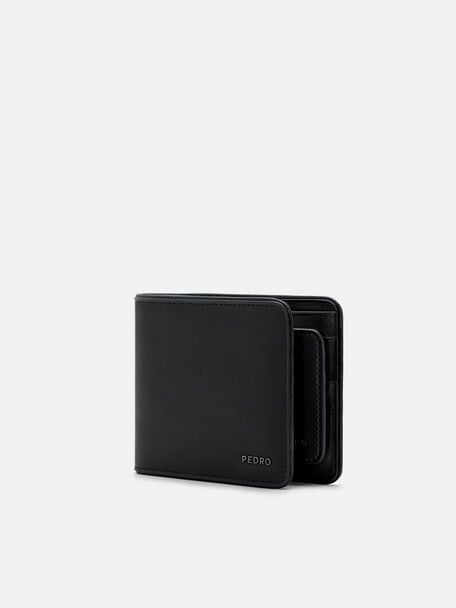 Leather Bi-Fold Wallet with Insert, , hi-res