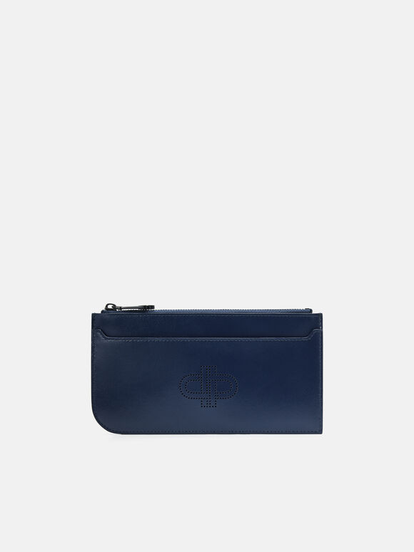PEDRO Icon Leather Pouch, Navy