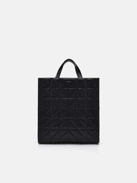 PEDRO Studio Kayla Leather Tote Bag in Pixel, Black, hi-res