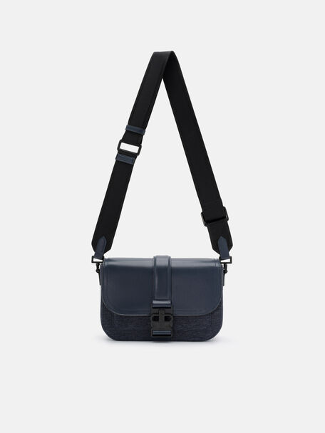 Tex Leather Crossbody Bag, , hi-res