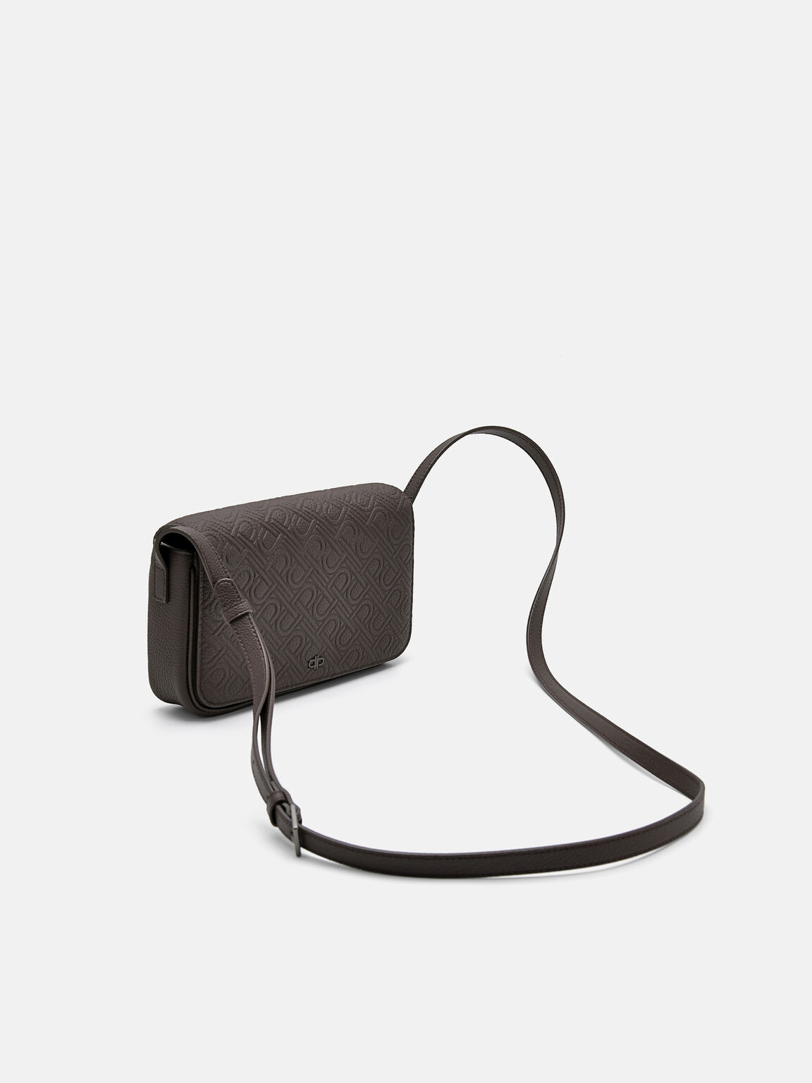 Embossed Leather Pouch, , hi-res