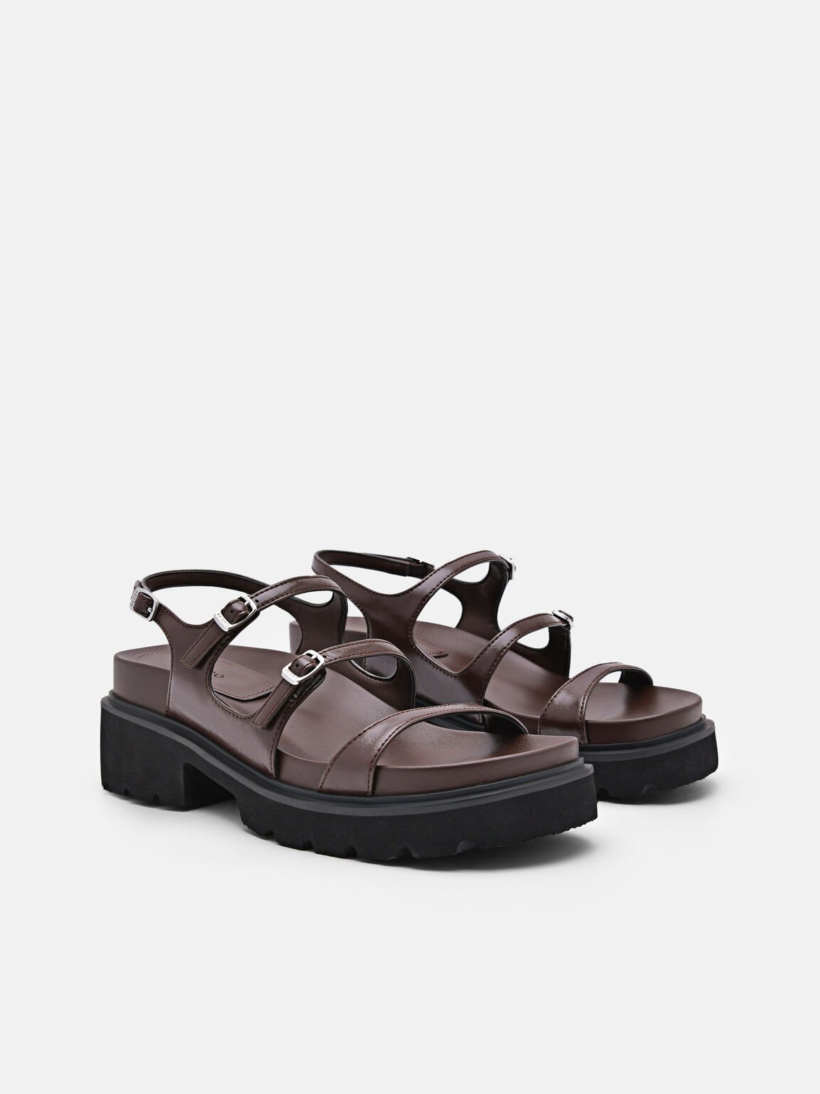 Sandal Slingback Chunky, 