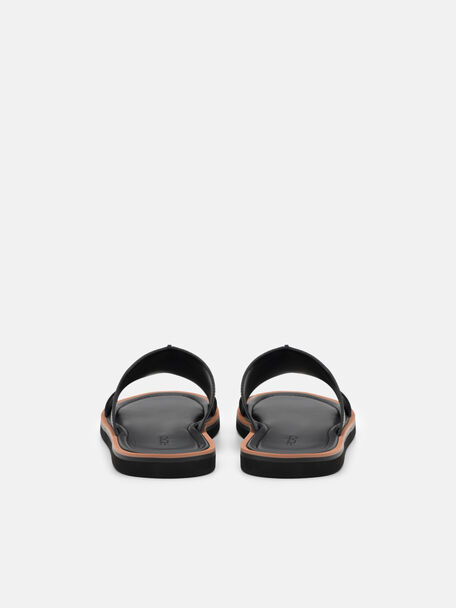 Sandal Slide Kulit, 