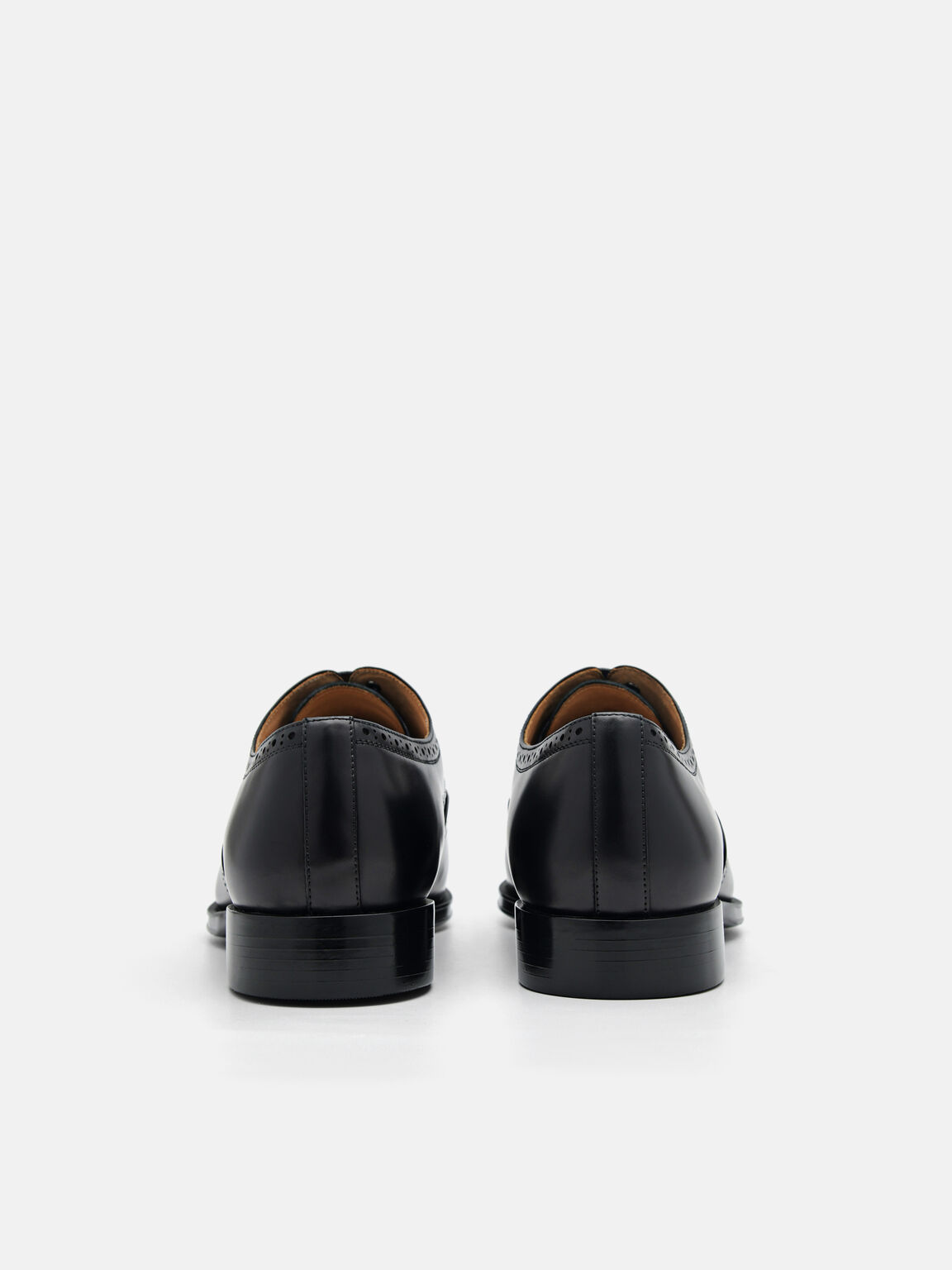 Leather Brogue Oxford Shoes, 