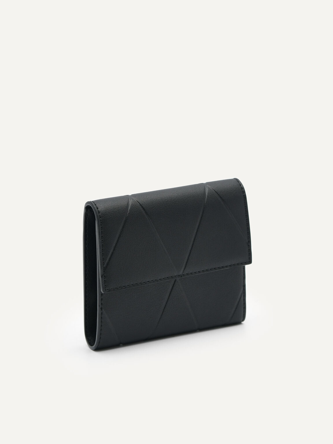 Dompet Tri-Lipat Kulit dalam Pixel, , hi-res