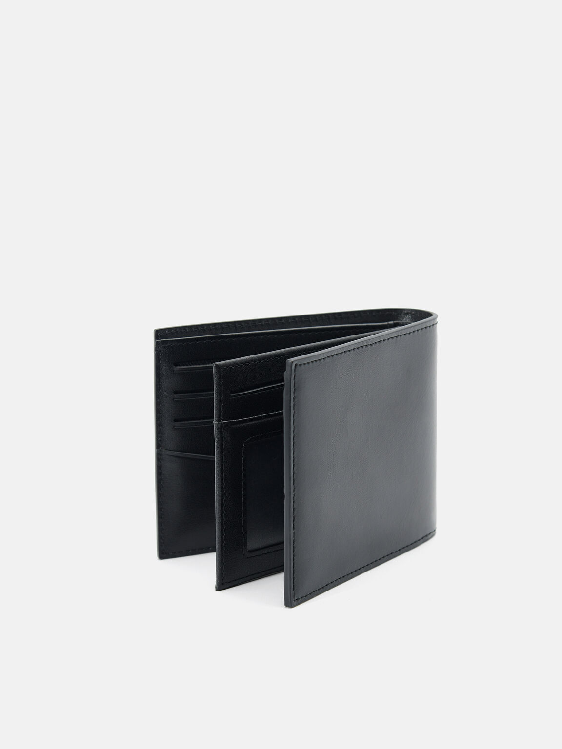 PEDRO Icon Leather Bi-Fold Flip Wallet, 