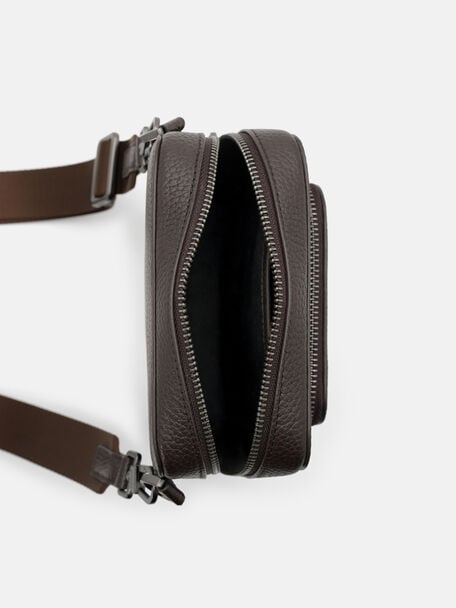 Fingerprint Lock Crossbody Bag, , hi-res