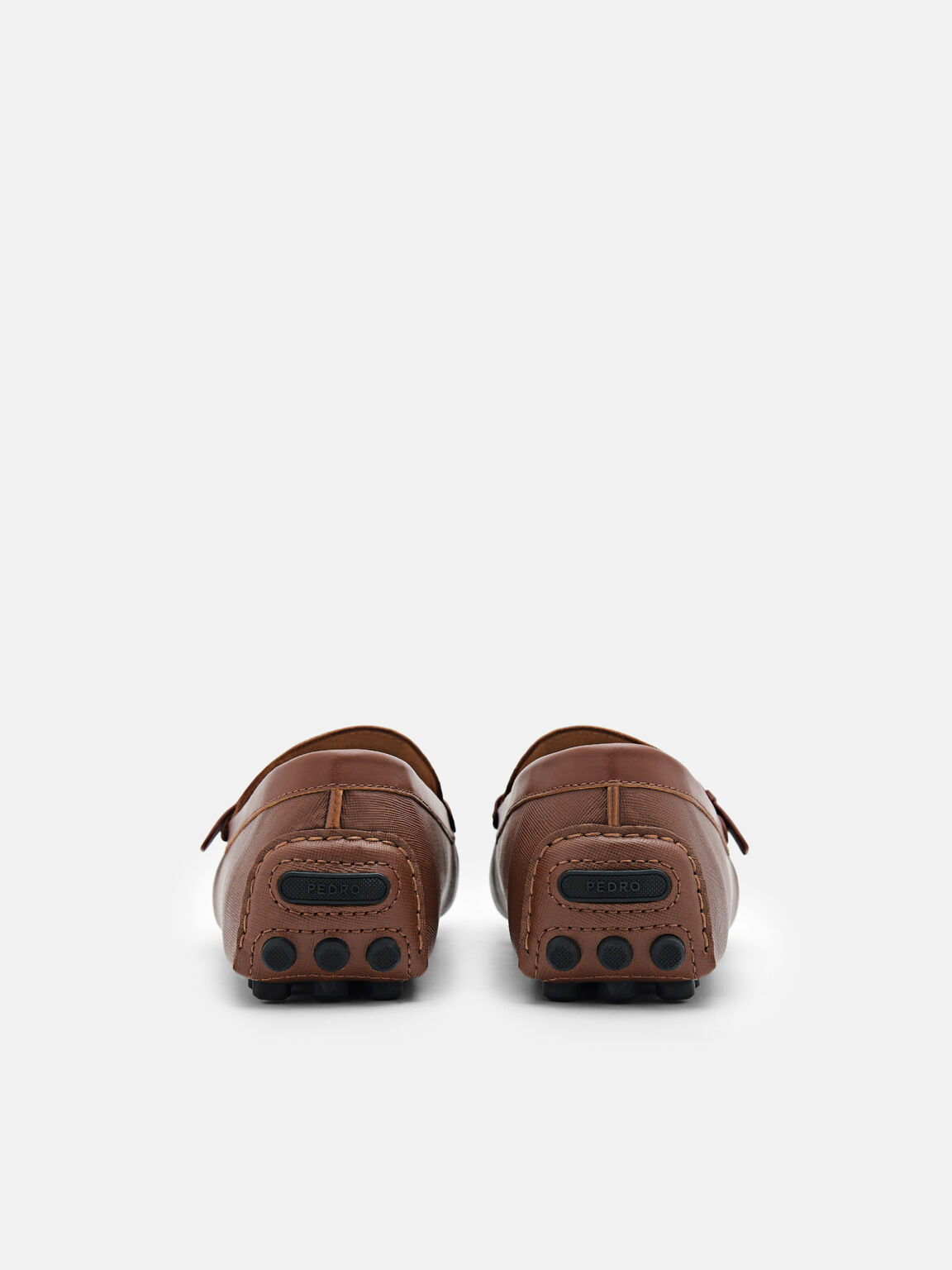 Sepatu Kulit Driving Saffiano, 