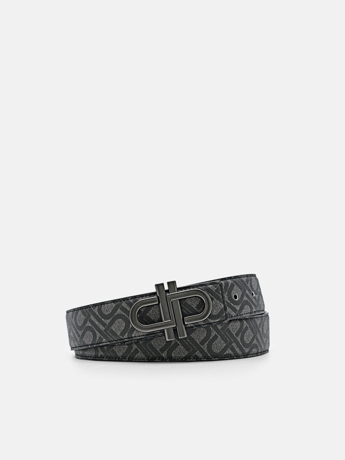 PEDRO Icon Leather Reversible Tang Belt, Black, hi-res