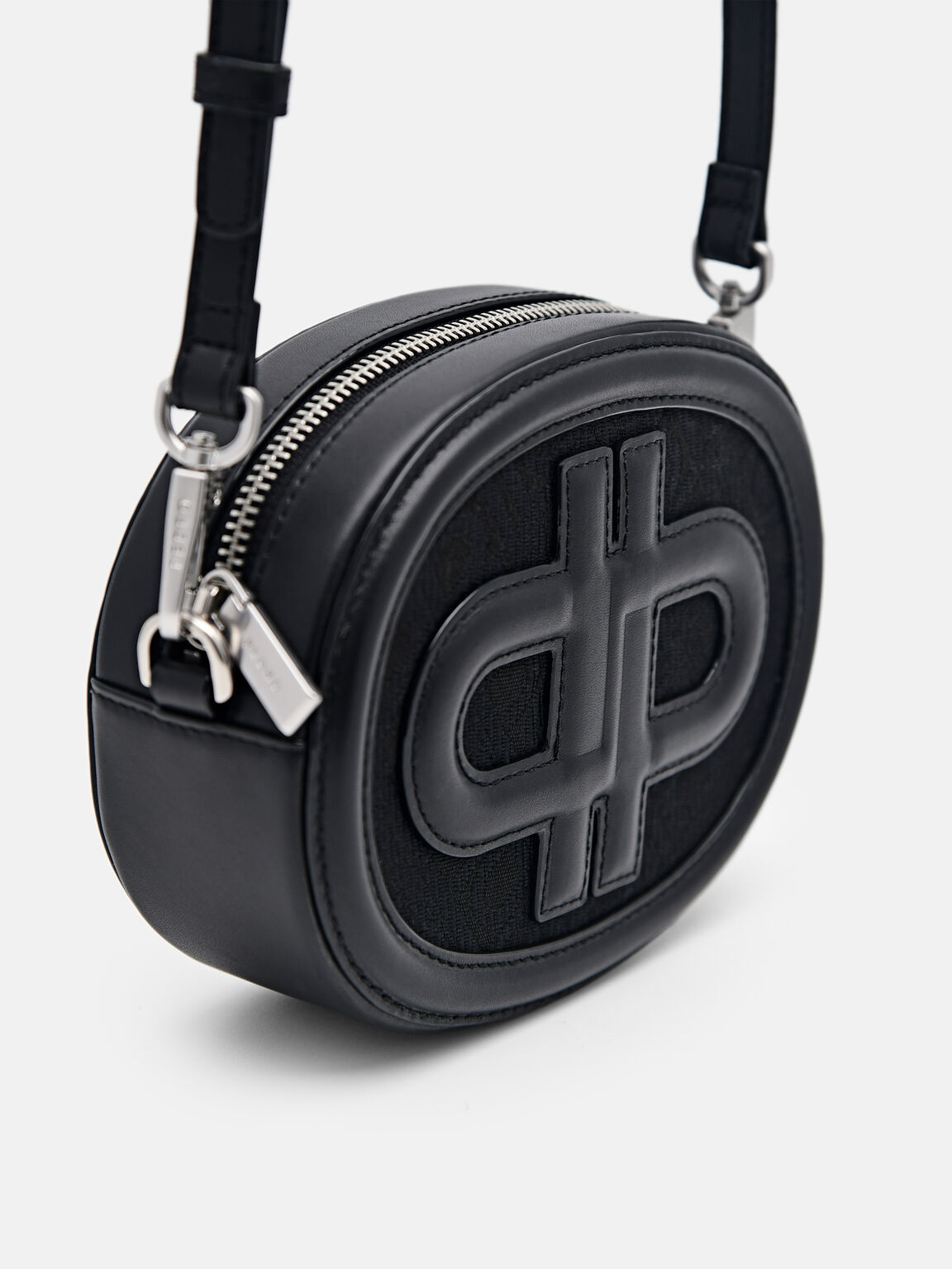 PEDRO Icon Round Leather Shoulder Bag, 