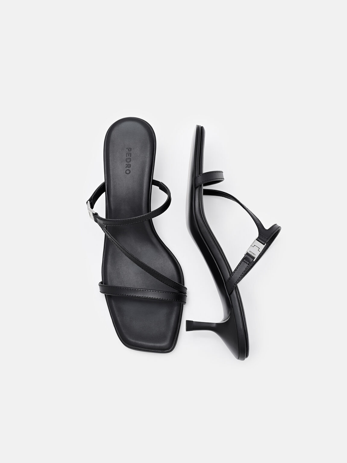 Jatte Leather Heel Sandals, , hi-res