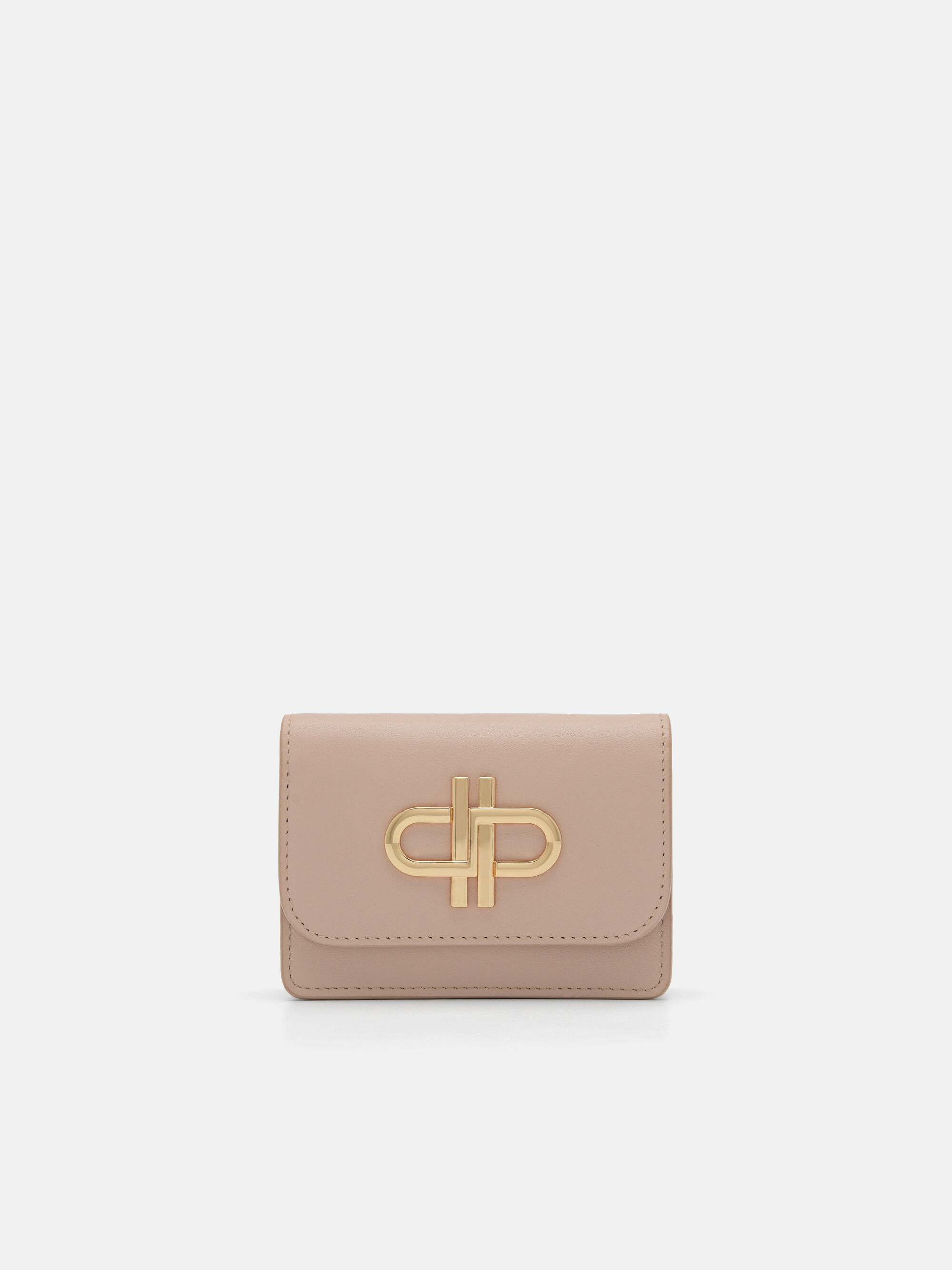 Nude PEDRO Icon Leather Bi-Fold Card Holder - PEDRO ID