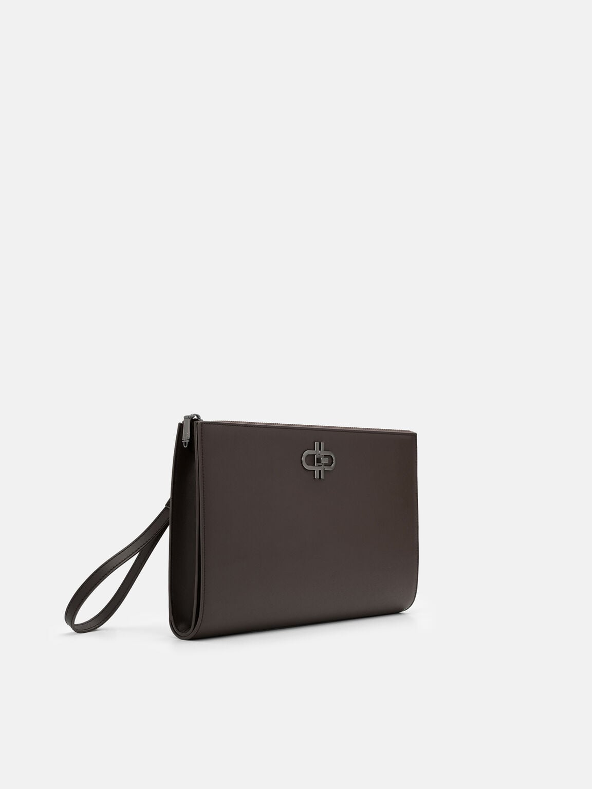 Saffiano Leather Portfolio Bag, 