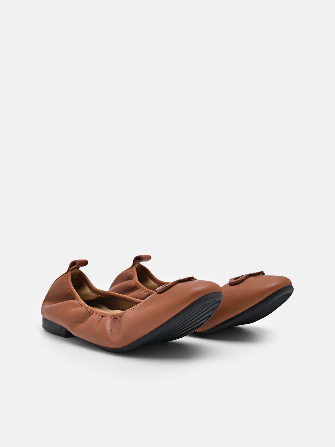 PEDRO Icon Leather Ballerina Flats, 