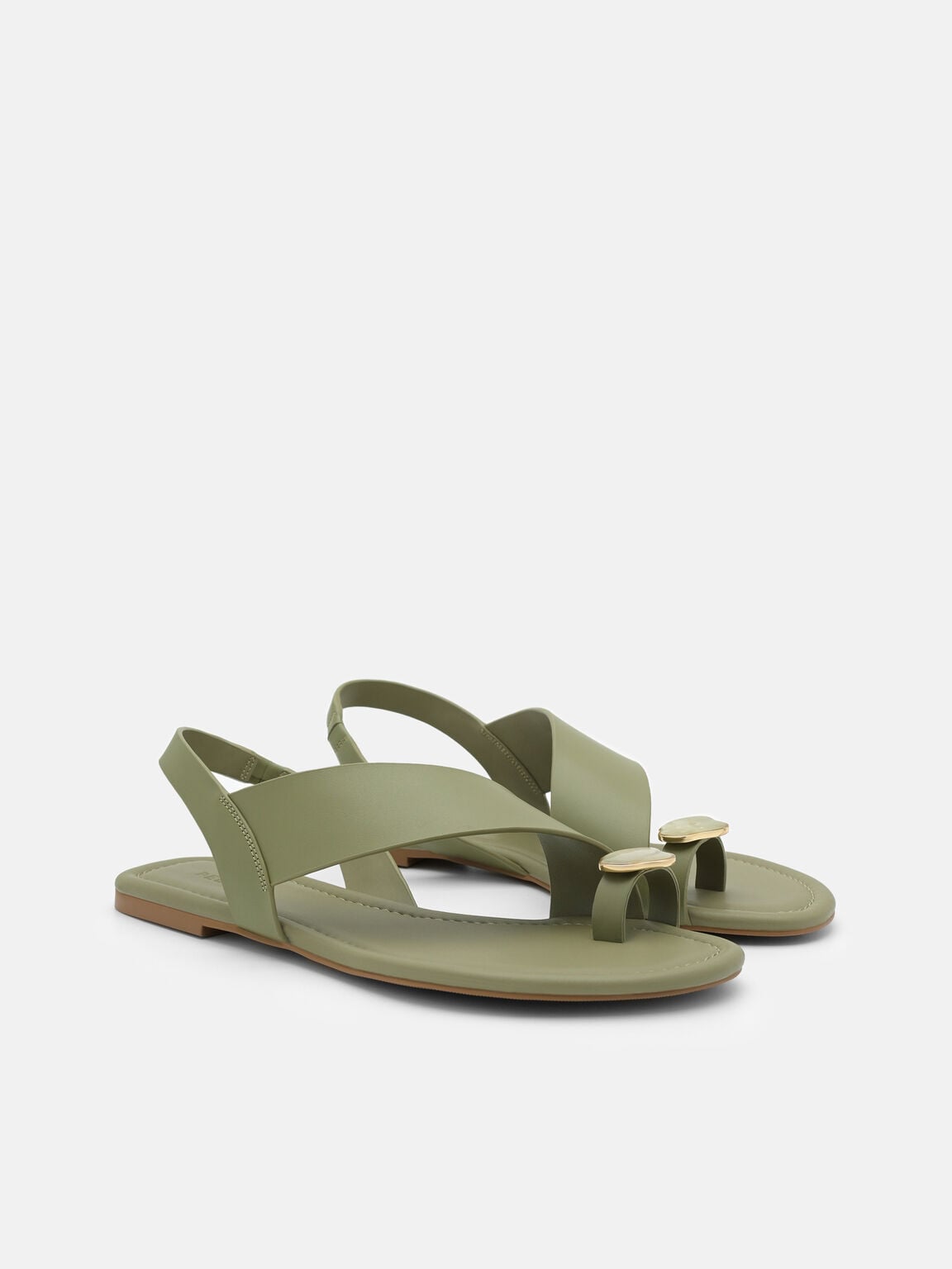 PEDRO x Kim Rose Alexis Leather Slingback Sandals, , hi-res