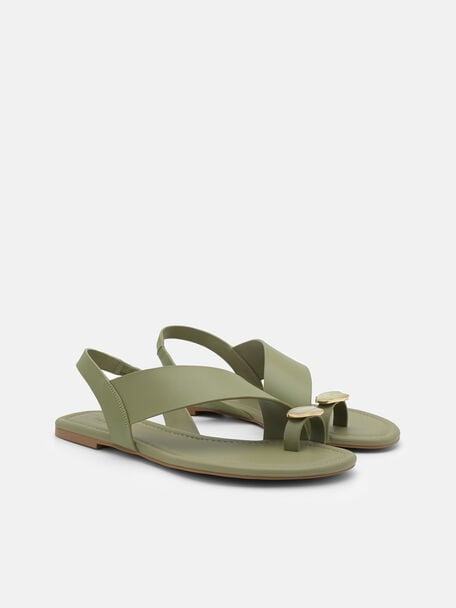 PEDRO x Kim Rose Alexis Leather Slingback Sandals, , hi-res