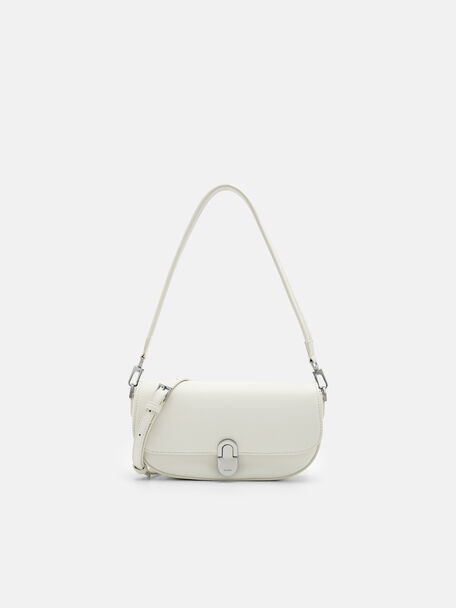 Artemis Shoulder Bag, Cream, hi-res