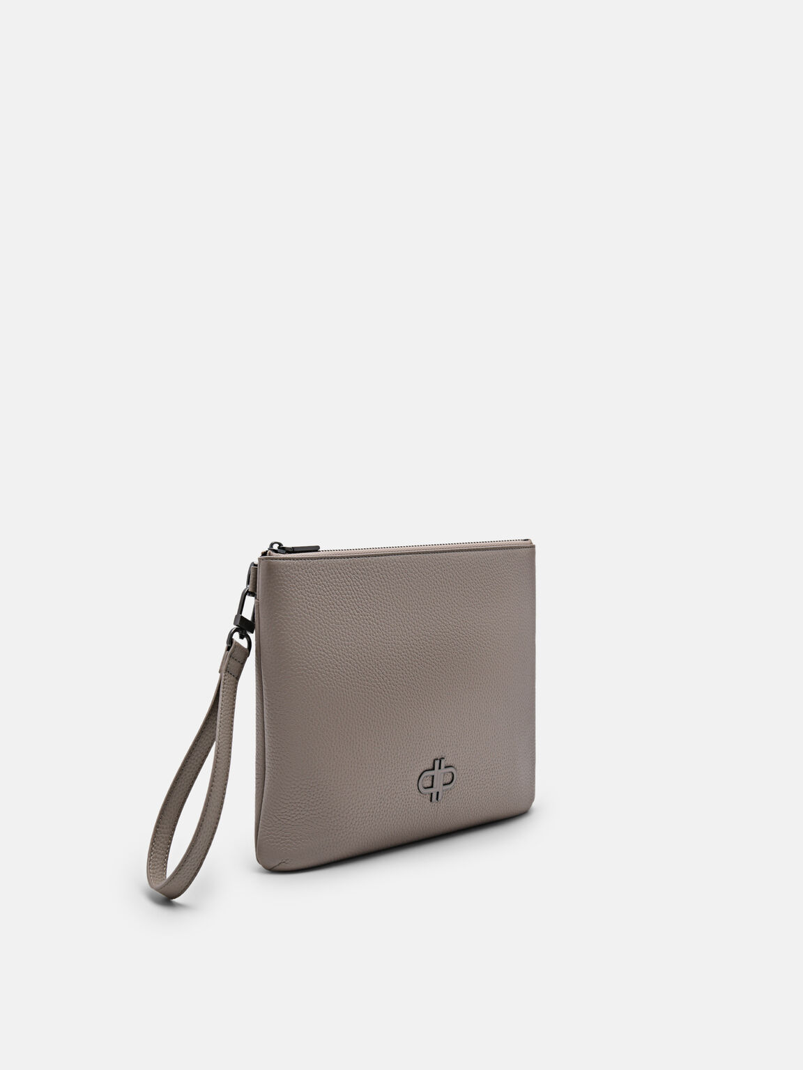 Two-Way Leather Clutch Bag, 