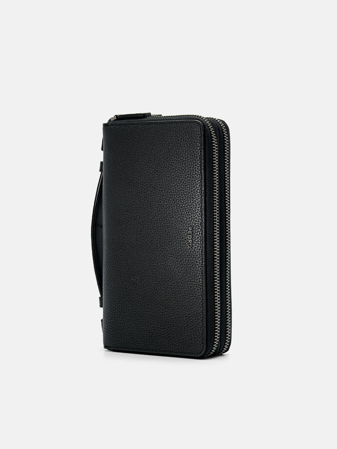Embossed Leather Travel Organizer, 